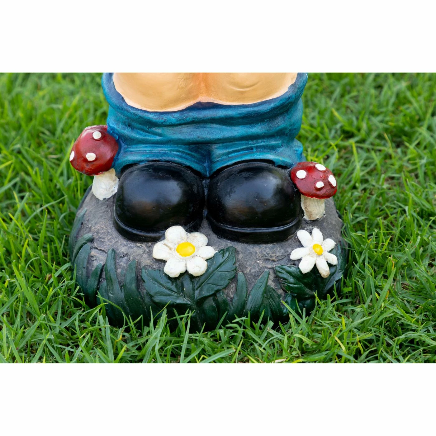 New ๐งจ Garden Gnomes Alpine Corporation Alpine Mooning Welcome Gnome Statue ๐ 6 New ๐งจ Garden Gnomes Alpine Corporation Alpine Mooning Welcome Gnome Statue ๐ - Image 4