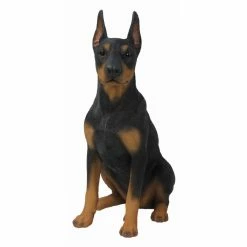 Best reviews of 👍 Animal Statues Hi-Line Gift Ltd. Sitting Doberman Pinscher 🐶 Dog Garden Statue 🎁 -Garden Statues Shop detail2HILI087