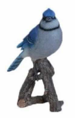 Brand new ✔️ Animal Statues Hi-Line Gift Ltd. Jay On Branch Garden Statue 😉 -Garden Statues Shop detail2HILI127