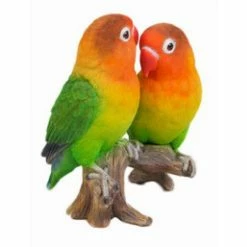 Buy 🎉 Animal Statues Hi-Line Gift Ltd. Parrots On Branch Garden Statue 🔥 -Garden Statues Shop detail2HILI129