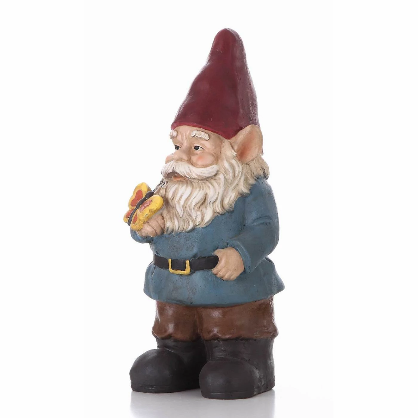 Wholesale ๐ Garden Gnomes Hi-Line Gift Ltd. Gnome Holding Butterfly Garden Statue โญ 6 Wholesale ๐ Garden Gnomes Hi-Line Gift Ltd. Gnome Holding Butterfly Garden Statue โญ - Image 4