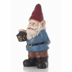 Deals 🔥 Garden Gnomes Hi-Line Gift Ltd. Gnome Holding Lantern Garden Statue ⭐ -Garden Statues Shop detail2HILI209