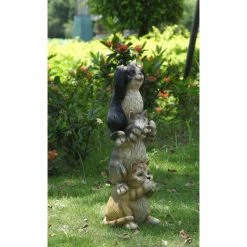 Wholesale ⭐ Animal Statues Hi-Line Gift Ltd. Stacking Cats No Evil Garden Statue 💯 15 Wholesale ⭐ Animal Statues Hi-Line Gift Ltd. Stacking Cats No Evil Garden Statue 💯 -Garden Statues Shop detail2HILI217