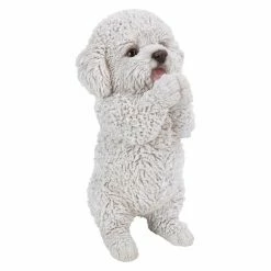 Discount 🧨 Animal Statues Hi-Line Gift Ltd. Poodle Puppy Playing Statue 👏 -Garden Statues Shop detail2HILI532