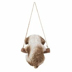Buy 🥰 Animal Statues Hi-Line Gift Ltd. Hanging Shih Tzu Puppy Statue 👏 -Garden Statues Shop detail2HILI534