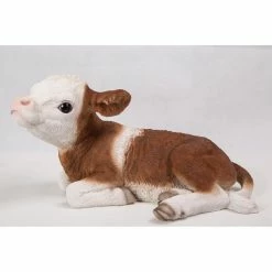 Flash Sale 😀 Animal Statues Hi-Line Gift Ltd. Cow Laying Down Statue ⭐ -Garden Statues Shop detail2HILI545