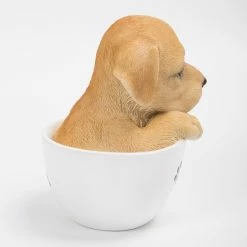 Cheapest 🔔 Animal Statues Hi-Line Gift Ltd. Teacup Labrador Puppy Statue ⌛ -Garden Statues Shop detail2HILI546