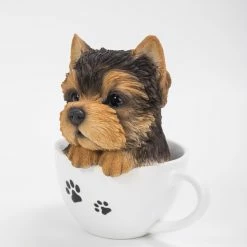 Discount π Animal Statues Hi-Line Gift Ltd. Teacup Yorkshire Terrier Puppy Statue π 12 Discount π Animal Statues Hi-Line Gift Ltd. Teacup Yorkshire Terrier Puppy Statue π -Garden Statues Shop detail2HILI549