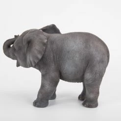 Brand new 🎉 Animal Statues Hi-Line Gift Ltd. Elephant Baby Statue 🧨 -Garden Statues Shop detail2HILI557