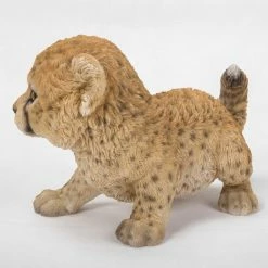 Best Sale 🎁 Animal Statues Hi-Line Gift Ltd. Cheetah Baby Statue 👍 -Garden Statues Shop detail2HILI572