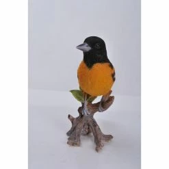 Buy 🔥 Animal Statues Hi-Line Gift Ltd. Oriole On Branch Statue ⌛ -Garden Statues Shop detail2HILI597