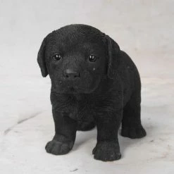 Deals 🛒 Animal Statues Hi-Line Gift Ltd. Black Standing Labrador Puppy Statue 😀 -Garden Statues Shop detail2HILI606
