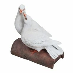 Best deal 😍 Animal Statues Hi-Line Gift Ltd. Two Doves On A Log Statue 🔔 -Garden Statues Shop detail2HILI839