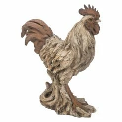 Top 10 🎉 Animal Statues Hi-Line Gift Ltd. Driftwood Standing Rooster Garden Statue 😍 -Garden Statues Shop detail2HILI971
