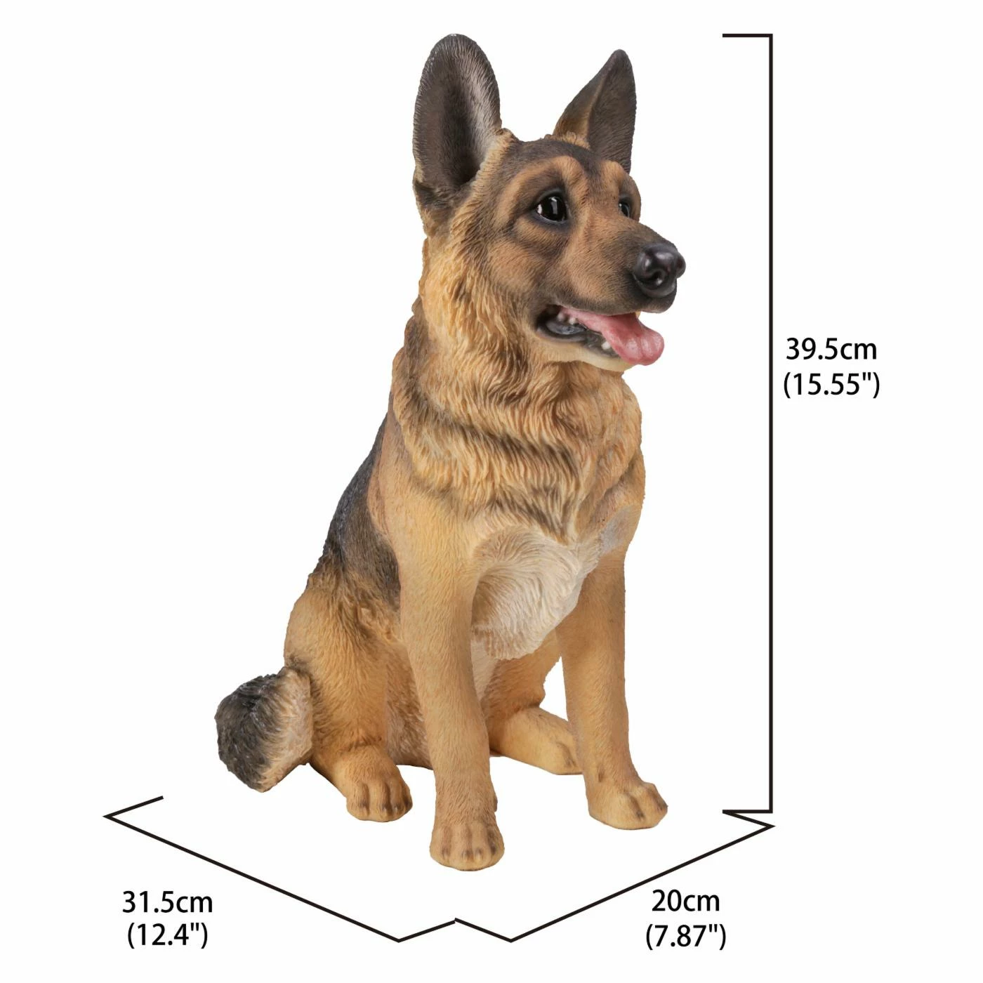 Top 10 ⭐ Animal Statues Hi-Line Gift Ltd. Small German Shepherd Sitting Garden Statue 👏 6 Top 10 ⭐ Animal Statues Hi-Line Gift Ltd. Small German Shepherd Sitting Garden Statue 👏 - Image 4