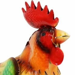 New 🌟 Sunnydaze Decor Animal Statues Sunnydaze Romeo The Rooster Statue ❤️ -Garden Statues Shop detail2NETH1447