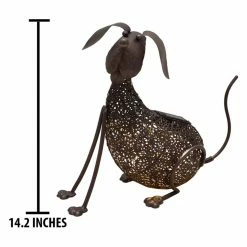 Best reviews of 🔥 Animal Statues Oakland Living 🔨 Hammer Tone 🐕 Dog Garden Statue With Solar Light And Ground Stake ⭐ -Garden Statues Shop detail2OL855