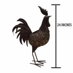 New 🤩 Animal Statues Oakland Living 🔨 Hammer Tone Rooster Garden Statue With Solar Light And Ground Stake 🔔 10 New 🤩 Animal Statues Oakland Living 🔨 Hammer Tone Rooster Garden Statue With Solar Light And Ground Stake 🔔 -Garden Statues Shop detail2OL859