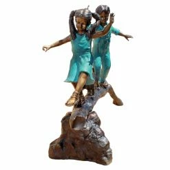 Discount ❤️ Children Statues Design Toscano The Adventure Garden Statue 🎉 -Garden Statues Shop detail2TOSC2431