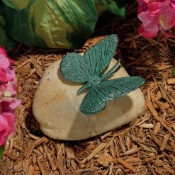 Best reviews of 😀 Animal Statues Design Toscano Butterfly On Rock Statue 👍 -Garden Statues Shop detail2TOSC2472