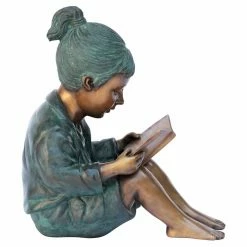 Best Sale 🔥 Children Statues Design Toscano Story Book Girl Garden Statue 🎁 -Garden Statues Shop detail2TOSC2480