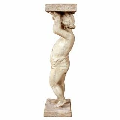 Best reviews of 🧨 Angel & Cherub Statues Design Toscano Royal Palace Of Caserta Cherub Pedestal 🤩 -Garden Statues Shop detail2TOSC3119
