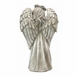 New 🥰 Angel & Cherub Statues Design Toscano Divine Messenger Memorial Garden Angel Statue 🌟 -Garden Statues Shop detail2TOSC4220