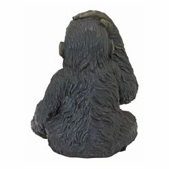 Promo 😍 Animal Statues Design Toscano Curly The Chimpanzee Of The Jungle Funny Monkey Statue ❤️ -Garden Statues Shop detail2TOSC4234
