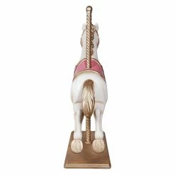 Flash Sale 🤩 Animal Statues Design Toscano Spirit The Full Sized Carousel Horse Statue ⭐ -Garden Statues Shop detail2TOSC4278