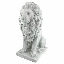 New 🎉 Animal Statues Design Toscano Lion Of Florence Sentinel Statue 🛒 -Garden Statues Shop detail2TOSC704