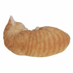 Wholesale ✨ Animal Statues Hi-Line Gift Ltd. Cat Lying And Sleeping Garden Statue 😉 -Garden Statues Shop detail3HILI056
