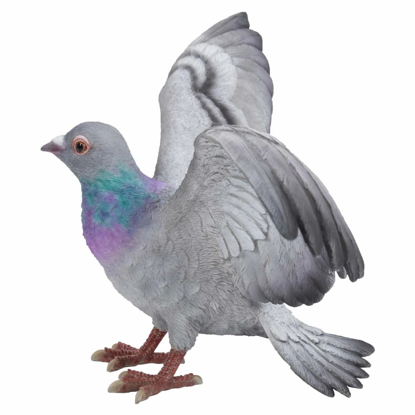 Best deal 👏 Animal Statues Hi-Line Gift Ltd. Gray Pigeon With Colored Neck Figurine 🌟 8 Best deal 👏 Animal Statues Hi-Line Gift Ltd. Gray Pigeon With Colored Neck Figurine 🌟 - Image 6