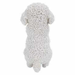 Discount 🧨 Animal Statues Hi-Line Gift Ltd. Poodle Puppy Playing Statue 👏 -Garden Statues Shop detail3HILI532