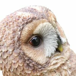 Discount 🌟 Animal Statues Hi-Line Gift Ltd. Brown Owl On Stump 🧨 -Garden Statues Shop detail3HILI575