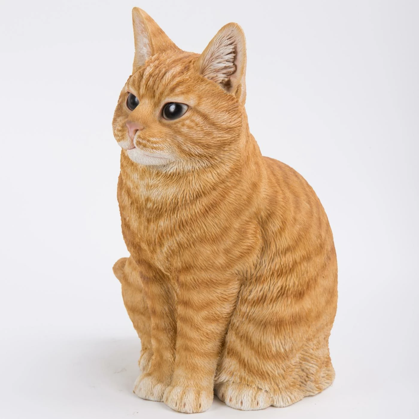Outlet 😍 Animal Statues Hi-Line Gift Ltd. Orange Tabby Cat Sitting 🔔 8 Outlet 😍 Animal Statues Hi-Line Gift Ltd. Orange Tabby Cat Sitting 🔔 - Image 6