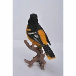 Buy 🔥 Animal Statues Hi-Line Gift Ltd. Oriole On Branch Statue ⌛ -Garden Statues Shop detail3HILI597