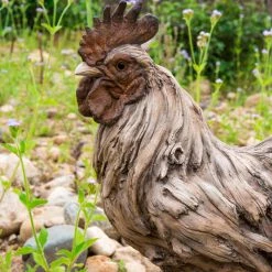 Top 10 🎉 Animal Statues Hi-Line Gift Ltd. Driftwood Standing Rooster Garden Statue 😍 -Garden Statues Shop detail3HILI971
