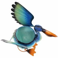 Brand new 🧨 Sunnydaze Decor Animal Statues Sunnydaze Pierre The Flying Pelican Statue With Built-In Planter 👏 -Garden Statues Shop detail3NETH1451