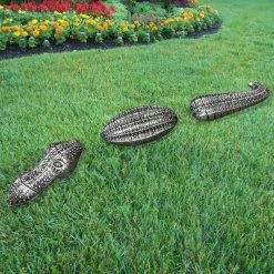 Promo 💯 Animal Statues Oakland Living Garden Gator - Cast Aluminum 🧨 -Garden Statues Shop detail3OL428