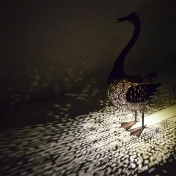 Buy 👏 Animal Statues Oakland Living 🔨 Hammer Tone Bronze Duck Metal Garden Statue With Solar Light And Ground Stake ✨ -Garden Statues Shop detail3OL900