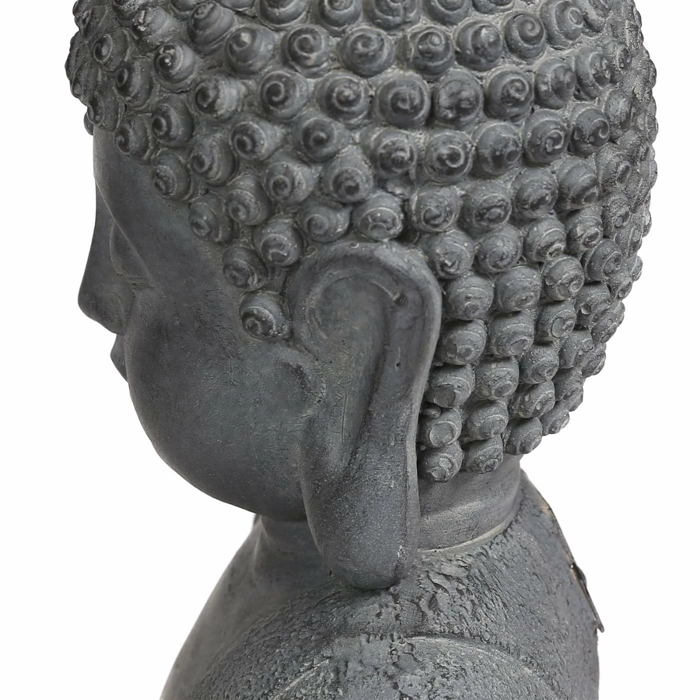 Budget ❤️ Oriental Statues LuxenHome Meditating Buddha Statue With Solar Light 🤩 8 Budget ❤️ Oriental Statues LuxenHome Meditating Buddha Statue With Solar Light 🤩 - Image 6