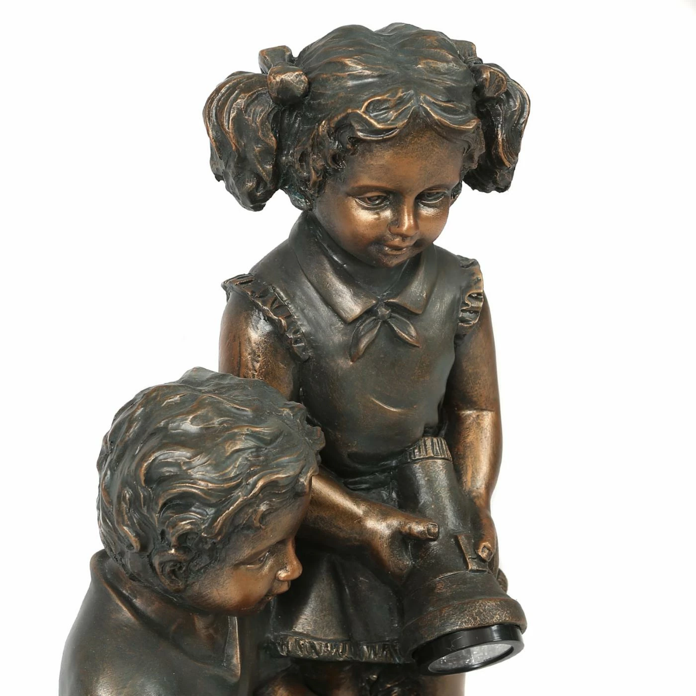 Buy โจ Children Statues LuxenHome Boy And Girl Statue With Solar Light ๐ฏ 8 Buy โจ Children Statues LuxenHome Boy And Girl Statue With Solar Light ๐ฏ - Image 6