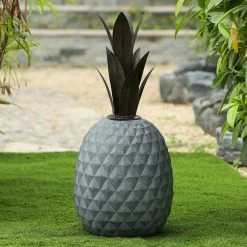 Coupon π Fruit & Floral LuxenHome Pineapple Statue π 13 Coupon π Fruit & Floral LuxenHome Pineapple Statue π -Garden Statues Shop detail3WINH196