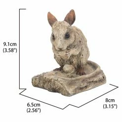 Wholesale 🎉 Animal Statues Hi-Line Gift Ltd. Driftwood Mouse Figurine 🌟 -Garden Statues Shop detail4HILI1054