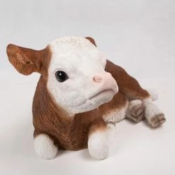 Flash Sale 😀 Animal Statues Hi-Line Gift Ltd. Cow Laying Down Statue ⭐ -Garden Statues Shop detail4HILI545