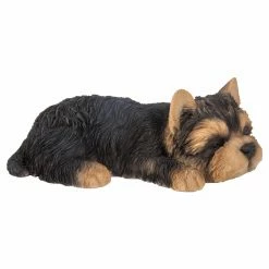 Best reviews of 😀 Animal Statues Hi-Line Gift Ltd. Yorkshire Terrier Puppy Sleeping ✨ -Garden Statues Shop detail4HILI570