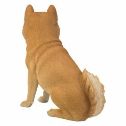 Budget 🌟 Animal Statues Hi-Line Gift Ltd. Shiba Inu Sitting Garden Statue ✨ -Garden Statues Shop detail4HILI984