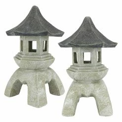Outlet 😍 Oriental Statues Design Toscano Asian Pagoda Statues - Set Of 2 🥰 16 Outlet 😍 Oriental Statues Design Toscano Asian Pagoda Statues - Set Of 2 🥰 -Garden Statues Shop detail4TOSC1383