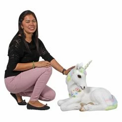 Deals ๐งจ Animal Statues Design Toscano Sparkle The Mystical Magical Resting Unicorn Statue ๐ 15 Deals ๐งจ Animal Statues Design Toscano Sparkle The Mystical Magical Resting Unicorn Statue ๐ -Garden Statues Shop detail4TOSC4277
