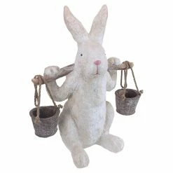 Outlet 🤩 Animal Statues Design Toscano Ezekiel Rabbit The Yokes On Him Easter Bunny Statue ✔️ -Garden Statues Shop detail4TOSC4371